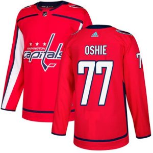 Maend-NHL-Washington-Capitals-Troeje-T.J.-Oshie-77-Authentic-Roed-Hjemme