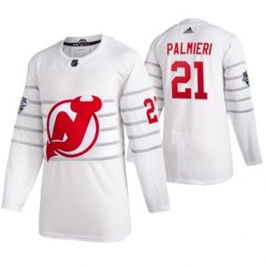 Maend-New-Jersey-Devils-Troeje-21-Kyle-Palmieri-Hvid-2020-NHL-All-Star