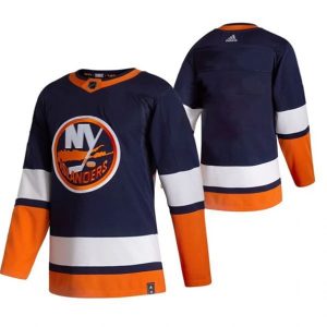 Maend-New-York-Islanders-Troeje-Blank-2022-Reverse-Retro-Blaa-Authentic