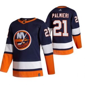 Maend-New-York-Islanders-Troeje-Kyle-Palmieri-21-2022-Reverse-Retro-Blaa-Authentic