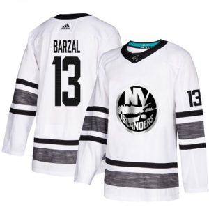 Maend-New-York-Islanders-Troeje-Mathew-Barzal-Hvid-2019-NHL-All-Star