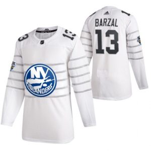 Maend-New-York-Islanders-Troeje-Mathew-Barzal-Hvid-2020-NHL-All-Star