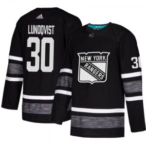 Maend-New-York-Rangers-Troeje-Henrik-Lundqvist-Sort-2019-NHL-All-Star