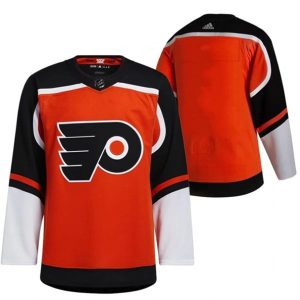 Maend-Philadelphia-Flyers-Troeje-Blank-2022-Reverse-Retro-Oranger-Authentic