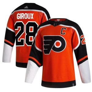 Maend-Philadelphia-Flyers-Troeje-Claude-Giroux-28-2022-Reverse-Retro-Oranger-Authentic