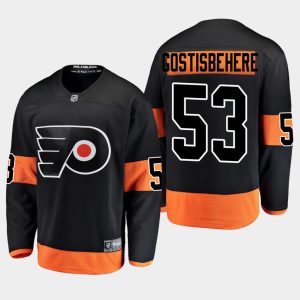 Maend-Philadelphia-Flyers-Troeje-Shayne-Gostisbehere-2019-Sort-Alternate-Breakaway-Player