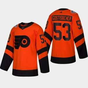 Maend-Philadelphia-Flyers-Troeje-Shayne-Gostisbehere-Coors-Light-2019-Stadium-Series-Orange-Authentic