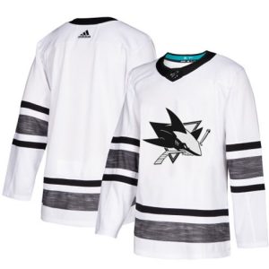 Maend-San-Jose-Sharks-Troeje-Hvid-2019-NHL-All-Star-Team