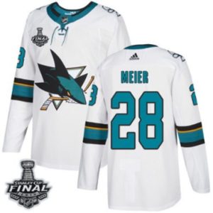 Maend-Sharks-28-Timo-Meier-Hvid-2019-Stanley-Cup-Final-Stitched