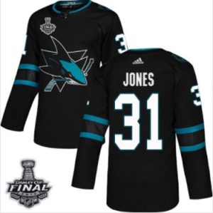 Maend-Sharks-31-Martin-Jones-Sort-2019-Stanley-Cup-Final-Stitched