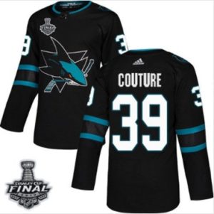 Maend-Sharks-39-Logan-Couture-Sort-2019-Stanley-Cup-Final-Stitched