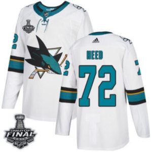Maend-Sharks-72-Tim-Heed-Hvid-2019-Stanley-Cup-Final-Stitched