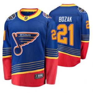 Maend-St.-Louis-Blues-Troeje-21-Tyler-Bozak-2020-NHL-All-Star-Blaa