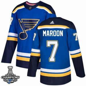 Maend-St.-Louis-Blues-Troeje-Patrick-Maroon-Blaa-2019-Stanley-Cup-Champions