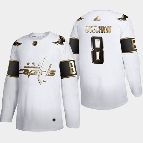 Maend-Washington-Capitals-Troeje-Alexander-Ovechkin-8-NHL-Golden-Edition-Hvid-Authentic