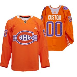 Montreal-Canadiens-Tilpasset-Troeje-Indigenous-Celebration-Night-Orange-00-Warmup