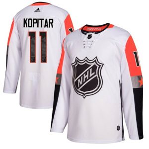NHL-Anze-Kopitar-Authentic-Maend-Hvid-Los-Angeles-Kings-Troeje-11-2018-All-Star-Pacific-Division