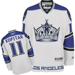 NHL-Anze-Kopitar-Authentic-Maend-Hvid-Reebok-Los-Angeles-Kings-Troeje-11