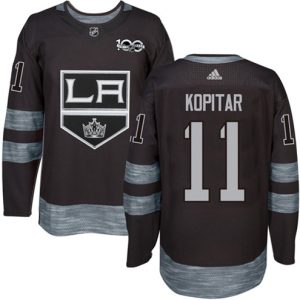 NHL-Anze-Kopitar-Authentic-Maend-Sort-Los-Angeles-Kings-Troeje-11-1917-2017-100th-Anniversary