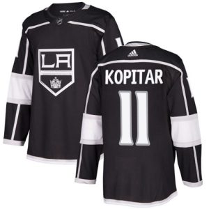 NHL-Anze-Kopitar-Authentic-Maend-Sort-Los-Angeles-Kings-Troeje-11-Hjemme