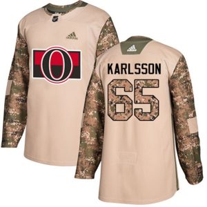 NHL-Erik-Karlsson-Authentic-Maend-Camo-Ottawa-Senators-Troeje-65-Veterans-Day-Practice