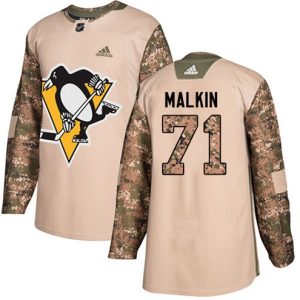 NHL-Evgeni-Malkin-Authentic-Maend-Camo-Pittsburgh-Penguins-Troeje-71-Veterans-Day-Practice