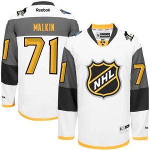 NHL-Evgeni-Malkin-Authentic-Maend-Hvid-Reebok-Pittsburgh-Penguins-Troeje-71-2016-All-Star