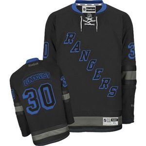 NHL-Henrik-Lundqvist-Authentic-Maend-Sort-Ice-Reebok-New-York-Rangers-Troeje-30