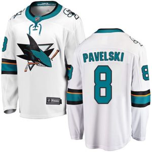 NHL-Joe-Pavelski-Breakaway-Maend-Hvid-Fanatics-Branded-San-Jose-Sharks-Troeje-8-Ude