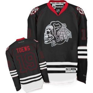 NHL-Jonathan-Toews-Authentic-Maend-New-Sort-Ice-Reebok-Chicago-Blackhawks-Troeje-19