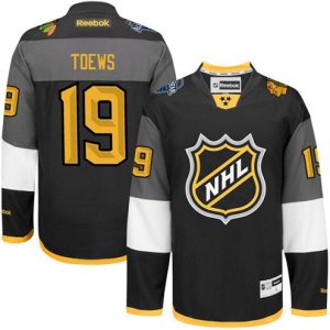 NHL-Jonathan-Toews-Authentic-Maend-Sort-Reebok-Chicago-Blackhawks-Troeje-19-2016-All-Star