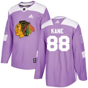 NHL-Patrick-Kane-Authentic-Maend-Lilla-Chicago-Blackhawks-Troeje-88-Fights-Cancer-Practice