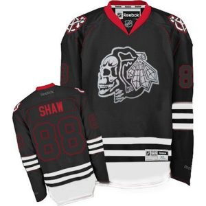 NHL-Patrick-Kane-Authentic-Maend-New-Sort-Ice-Reebok-Chicago-Blackhawks-Troeje-88