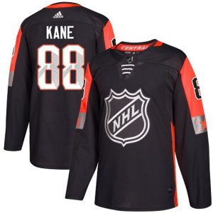 NHL-Patrick-Kane-Authentic-Maend-Sort-Chicago-Blackhawks-Troeje-88-2018-All-Star-Central-Division