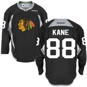 NHL-Patrick-Kane-Authentic-Maend-Sort-Reebok-Chicago-Blackhawks-Troeje-88-Practice