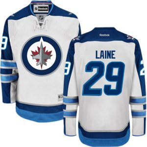 NHL-Patrik-Laine-Authentic-Maend-Hvid-Reebok-Winnipeg-Jets-Troeje-29-Ude