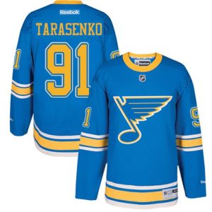 NHL-Vladimir-Tarasenko-Authentic-Maend-Blaa-Reebok-St.-Louis-Blues-Troeje-91-2017-Winter-Classic
