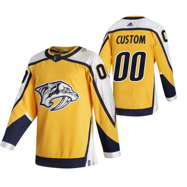 Nashville-Predators-Troeje-2021-Reverse-Retro-Tilpasset-Special-Edition-Authentic-Guld