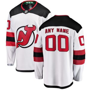New-Jersey-Devils-Troeje-Fanatics-Branded-Hvid-Ude-Breakaway-Tilpasset