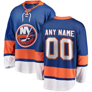 New-York-Islanders-Troeje-Fanatics-Branded-Hjemme-Blaa-Breakaway-Tilpasset