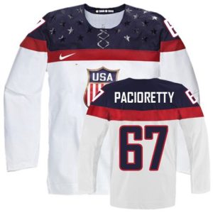 Olympic-Hockey-Max-Pacioretty-Authentic-Maend-NHL-Hvid-Nike-Team-USA-Troeje-67-Hjemme-2014