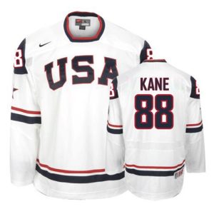 Olympic-Hockey-Patrick-Kane-Authentic-Maend-Hvid-Nike-Team-USA-Troeje-88-2010