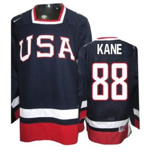 Olympic-Hockey-Patrick-Kane-Authentic-Maend-Navy-Blaa-Nike-Team-USA-Troeje-88-2010