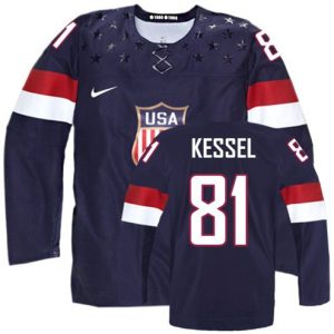 Olympic-Hockey-Phil-Kessel-Authentic-Maend-NHL-Navy-Blaa-Nike-Team-USA-Troeje-81-Ude-2014