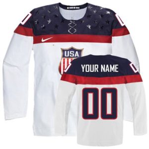 Olympic-Hockey-Premier-Hvid-Tilpasset-Nike-Team-USA-Troeje-Hjemme-2014