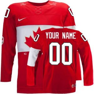 Olympic-Hockey-Premier-Roed-Tilpasset-Nike-Team-Canada-Troeje-Ude-2014