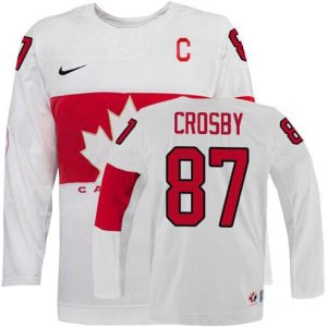 Olympic-Hockey-Sidney-Crosby-Authentic-Maend-Hvid-Nike-Team-Canada-Troeje-87-Hjemme-2014-C-Patch