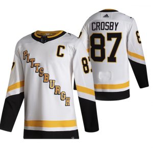 Pittsburgh-Penguins-Troeje-Sidney-Crosby-Hvid-2020-21-Reverse-Retro-Fourth-Authentic