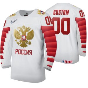 Rusland-Team-00-Tilpasset-Hjemme-2020-IIHF-World-Ice-Hockey-Hvid