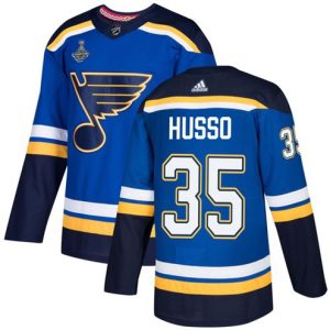 St.-Louis-Blues-Troeje-35-Ville-Husso-Blaa-Hjemme-2019-Stanley-Cup